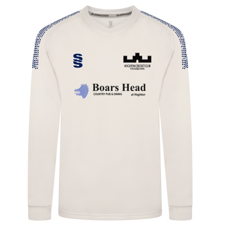 HOGHTON CC BLAST LONG SLEEVE WOMEN'S SWEATER - Ivory