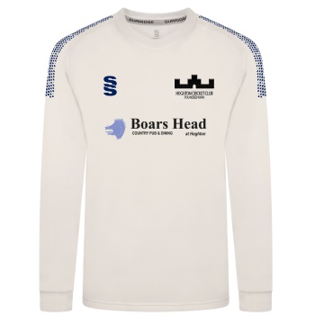 HOGHTON CC BLAST LONG SLEEVE WOMEN'S SWEATER - Ivory