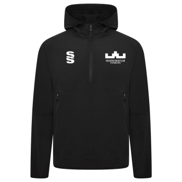 HOGHTON CC Dual Elite 1/4 Zip Hoody / Rain Jacket : Black