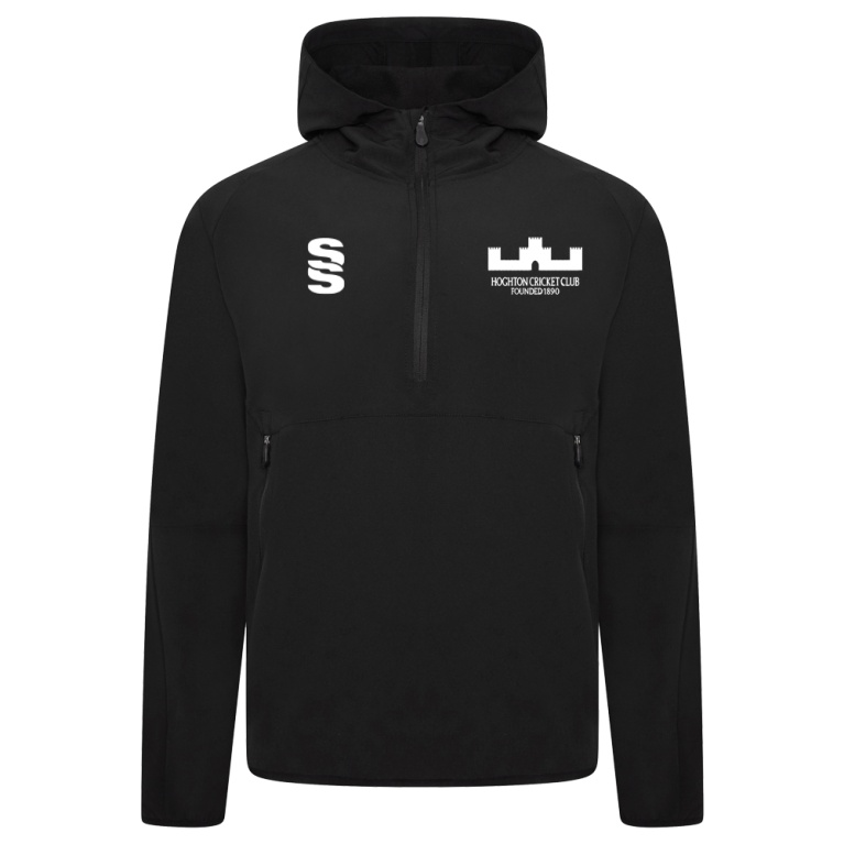 HOGHTON CC Dual Elite 1/4 Zip Hoody / Rain Jacket : Black
